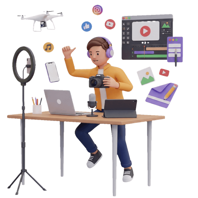 creators card illustration